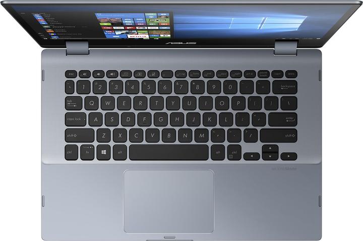Produktbild ASUS VivoBook Flip 14 TP412UA-EC119T (14", Intel Core i3-8130U, 4 GB, 128 GB, CH)