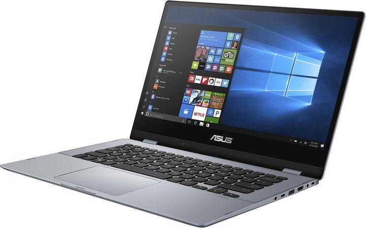 Produktbild ASUS VivoBook Flip 14 TP412UA-EC119T (14", Intel Core i3-8130U, 4 GB, 128 GB, CH)