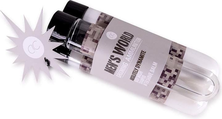 Immagine prodotto Accentra Set da bagno MEN'S WORLD in stick dynamite, include 60ml di Body Wash, 60ml di Shampoo, 60ml di (Set di manicure)