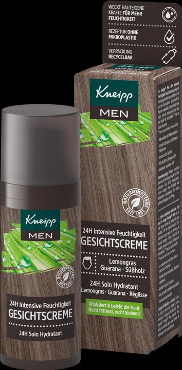 Produktbild Kneipp Men 24H Intensive Feuchtigkeit Gesichtscreme (50 ml, 24h Creme)