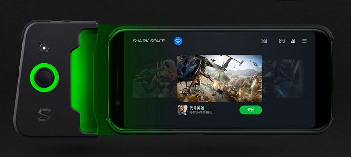 Actual product image Xiaomi Black Shark (128 GB, Black, 5.99", Dual SIM, 20 Mpx, 4G)