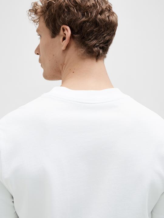Immagine prodotto Selected Homme T-shirt in cotone biologico con collo alto (L)