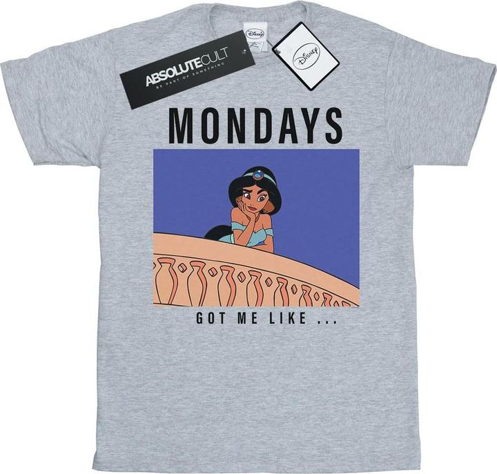 Disney Princess Jasmine Mondays Got Me Like TShirt Mädchen