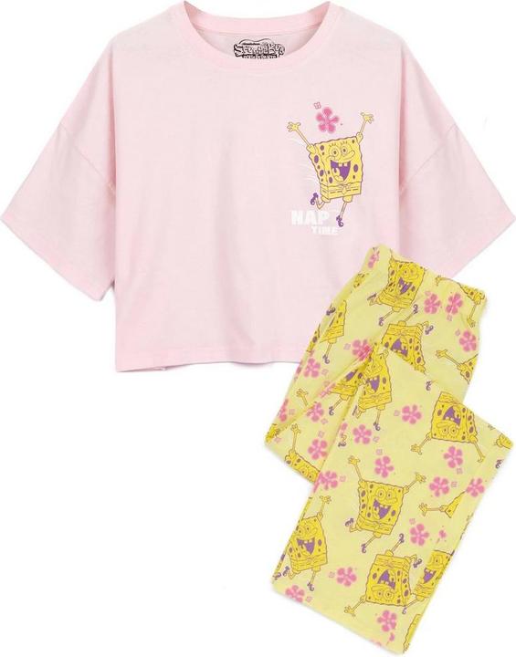 Produktbild Spongebob Squarepants Nap Time Schlafanzug Mit Langer Hose (XL)