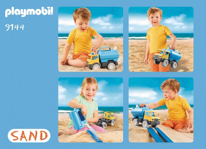 Actual product image Playmobil Water tank truck (9144, Playmobil Sand)