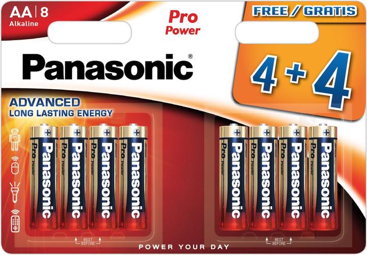 Produktbild Panasonic Mignon (AA)-Batterie Alkali-Ma (1.50 V)