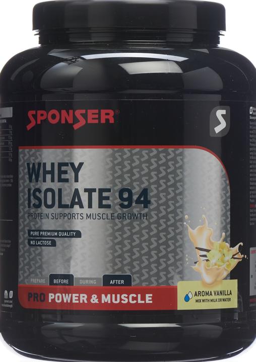 Produktbild Sponser Whey Isolate 94 (Vanille, 1 Stk., 850 g)