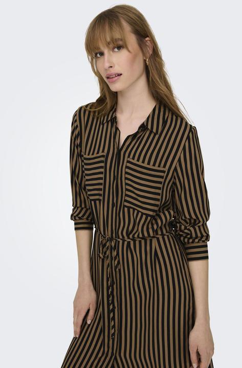 Produktbild JdY Langes gestreiftes Blusenkleid (L)
