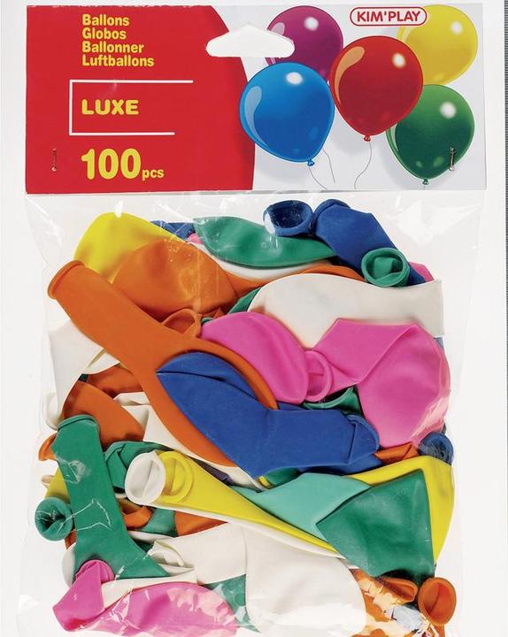 Produktbild Kim'Play 100 BALLONE ZUM AUFBLASEN - Zufälliges Modell (100 x)