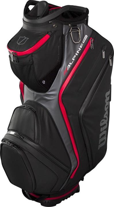 Wilson - Alpine Dry Cart Bag - Black/Grey/Red