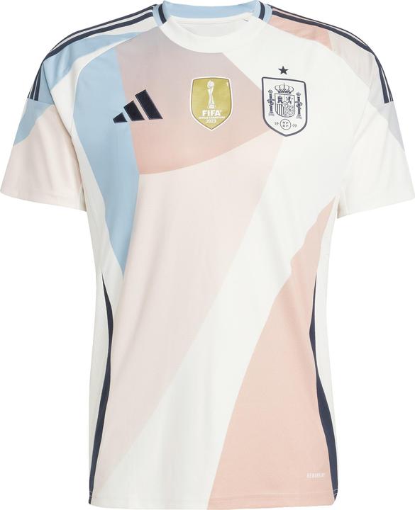 adidas Spanien Kinder Auswärts Trikot für die Frauen EM (140)
