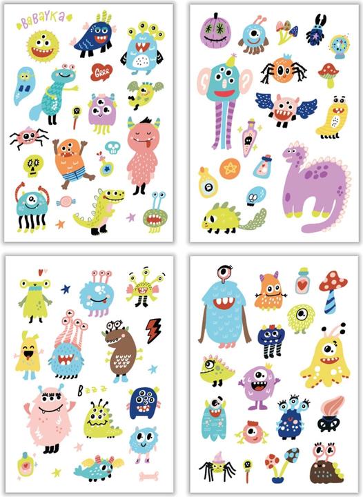 Produktbild Dodo 64 Kindertattoos