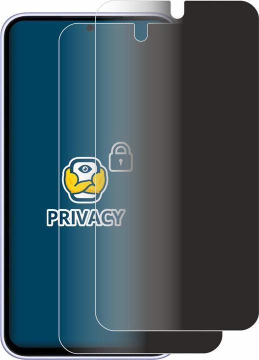 Produktbild BROTECT Sichtschutzfolie Anti-Spy Privacy Folie Blaulicht-Schutz (2 Stück, Samsung Galaxy A54 5G)