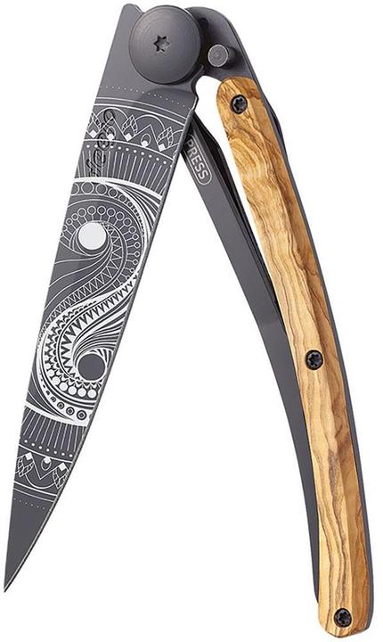 Produktbild Deejo Wood Tattoo Black (9.50 cm)