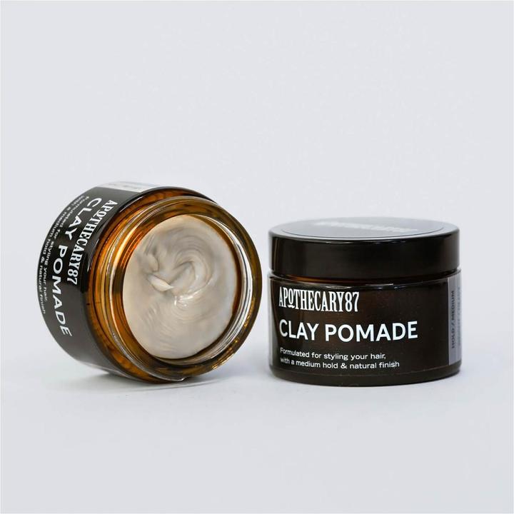 Actual product image Apothecary87 Apothecary 87 - Clay Pomade 50ml (Hair pomade, 50 ml)