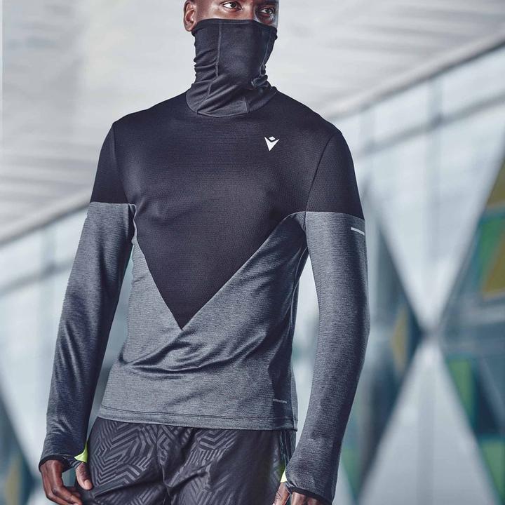 Immagine prodotto Macron Camicia da running Bjorn da uomo (M)