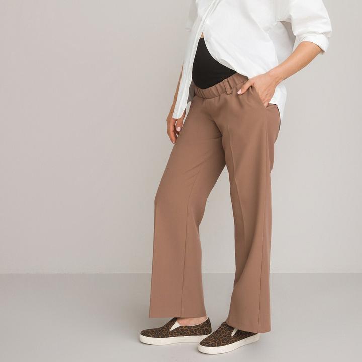 Produktbild La Redoute Collections Weite Umstandshose mit breitem Baucheinsatz (32)