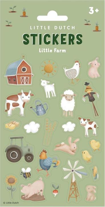 Image du produit Little Dutch Stickerset Little Farm