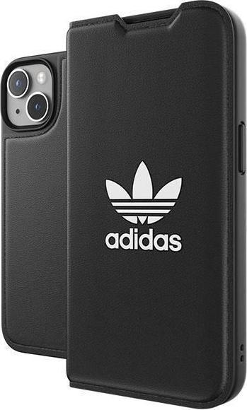Produktbild adidas OR Booklet Case BASIC iPhone 14 6.1" czarno biały/black white 50181 (Apple iPhone 14)