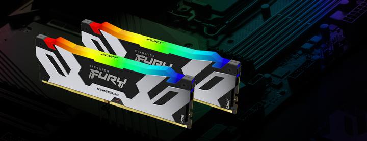 Productafbeelding Kingston 96GB DDR5-6000MT/S CL32 DIMM (2 x 48GB, 6000 MHz, DDR5 RAM, DIMM 288 pin)