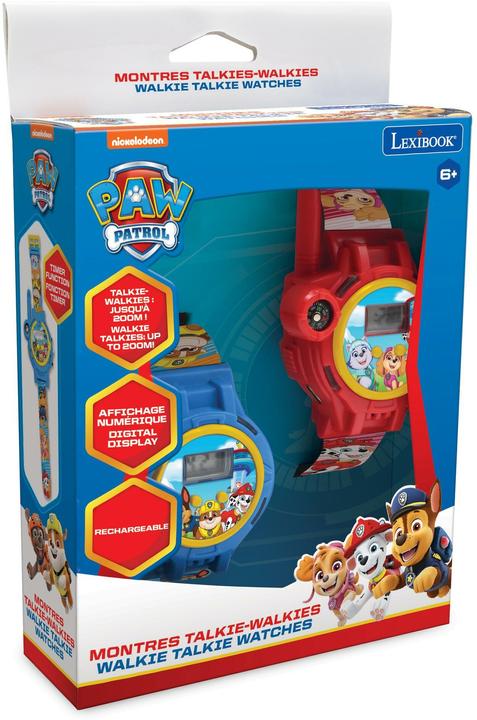 Produktbild Lexibook Paw Patrol Walkie Talkie 2-in-1 watch (200m) (DMWTW1PA) (0.20 km)
