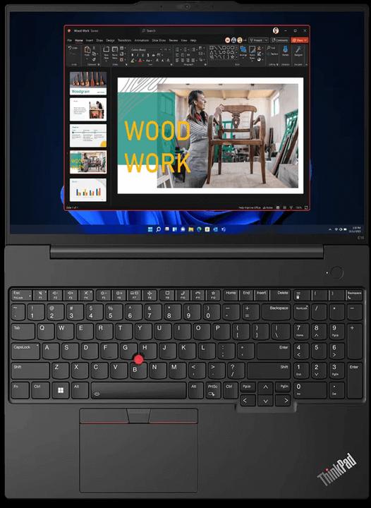 Actual product image Lenovo ThinkPad E16 Gen 1 (16", Intel Core i5-1335U, 16 GB, 1000 GB, CH)