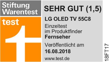 Actual product image LG OLED55C8LLA (55", OLED, 4K, 2018)