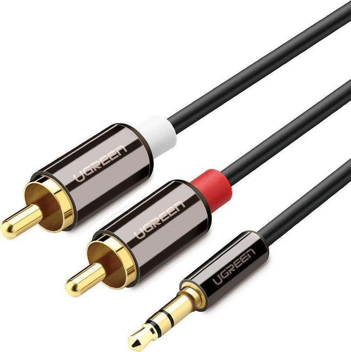 Actual product image Ugreen 2x RCA - 3.5mm jack (1 m, Cinch, 3.5mm jack (AUX))