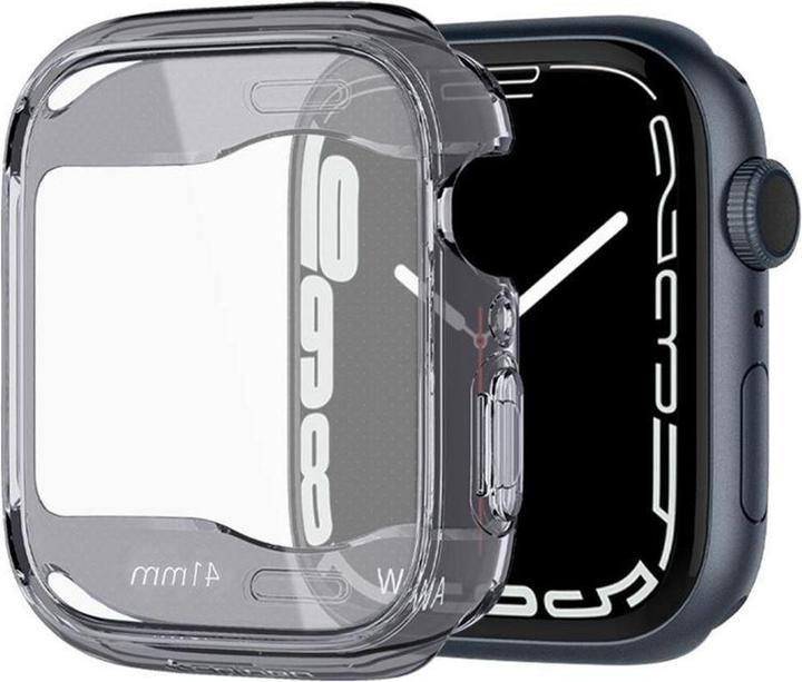 Produktbild Spigen Ultra Hybrid-Gehäuse für Apple Watch 7 / 8 / 9 (41 mm) – transparentes Grau
