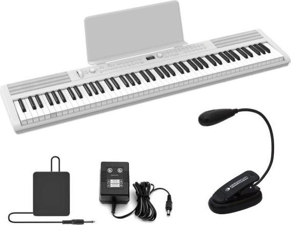 Actual product image Artestia Artesia PE-88 Digital Piano White with Light (88 Keys)