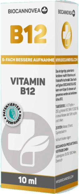 Biocannovea Vitamin B12 (1 Stück, Tropfen, 52 g)
