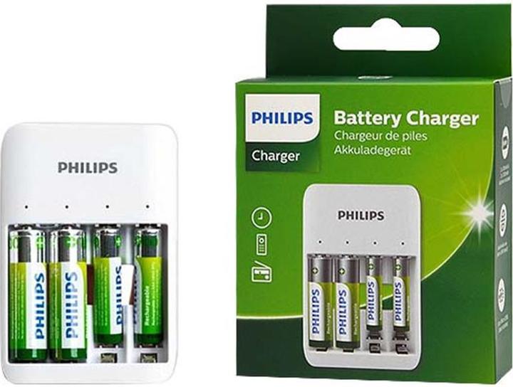Actual product image Philips SCB4013NB (1 pcs., AAA, AA, 1300 mAh, Battery + charger)