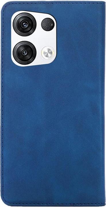 Produktbild Cover-Discount OPPO Reno8 Pro - Stand Flip Case Hülle dunkelblau (OPPO Reno8 Pro)