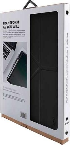 Image du produit Uniq Planšetinio kompiuterio dėklas etui Transforma Rigor iPad 10.2" (2019) juoda/ebony juodas (iPad Pro 10.5)