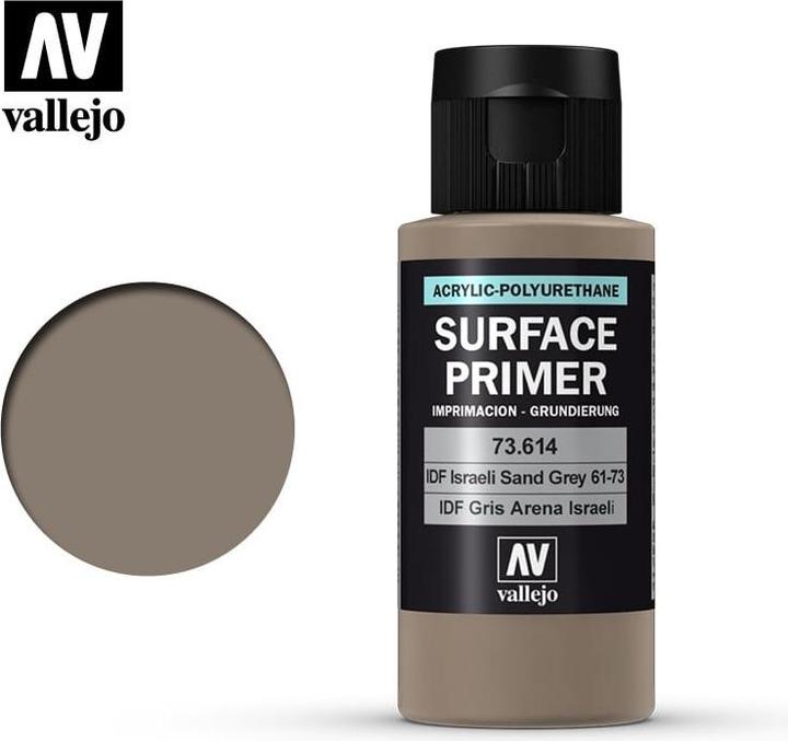Produktbild Vallejo Surface Primer - IDF Israeli Sand Grey 61-73 (73.614)