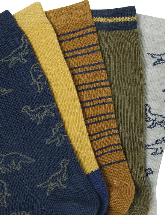 Immagine prodotto Vertbaudet 5er-Pack Jungen Socken Dinos (Confezione da 5 pezzi, 27, 30)
