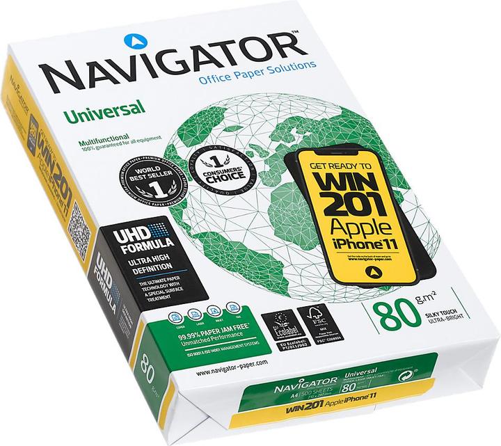 Produktbild Navigator Universal (80 g/m², 500 x, A4)