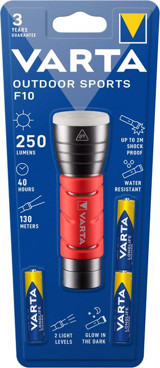 Produktbild Varta Outdoor Sports F10 (12.20 cm, 235 lm)