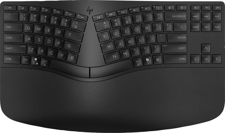 Produktbild HP 965 BLK Ergonomic Wireless Keyboard (DE, Kabellos)
