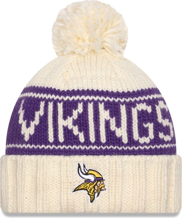 New Era Sideline Damen Winter Mütze - NFL Minnesota Vikings (One Size)