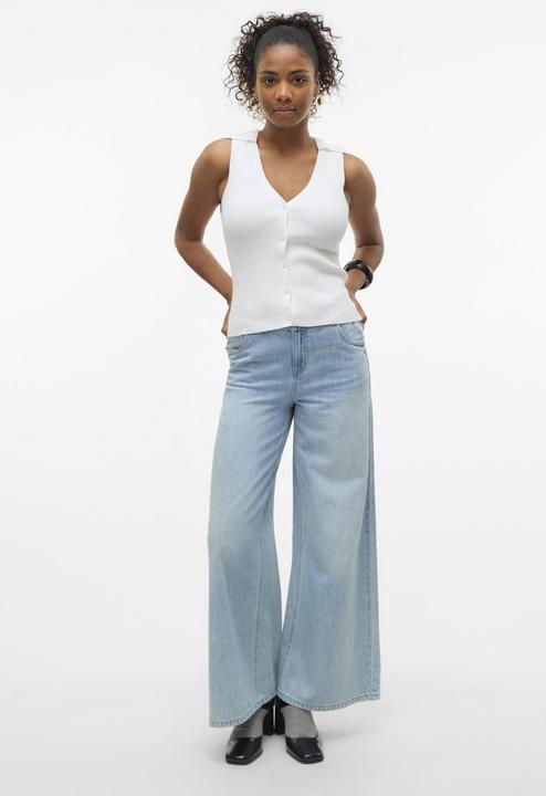 Produktbild Vero Moda VMANNET Mid Rise Weiter Beinschnitt Jeans Weit geschnitten (W31/L32)