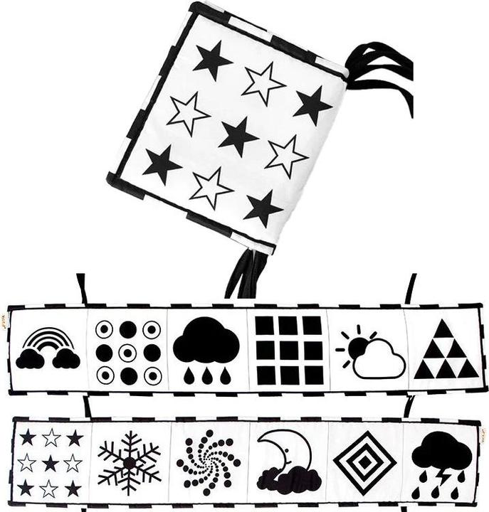 Activity Board Neugeborenes Baby Tuch Buch 0 12 Monate Spielzeug waschbar ungiftig frühe Lesungen Tuch Stoff
