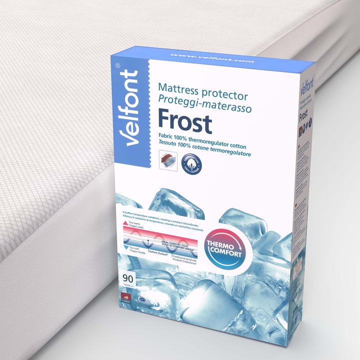 Image du produit Velfont Protège-matelas thermorégulateur Frost (200 x 220 cm, 200 x 210 cm)