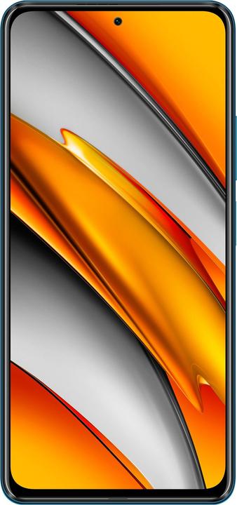 Actual product image Xiaomi Poco F3 (256 GB, Deep Ocean Blue, 6.67", Dual SIM, 48 Mpx, 5G)