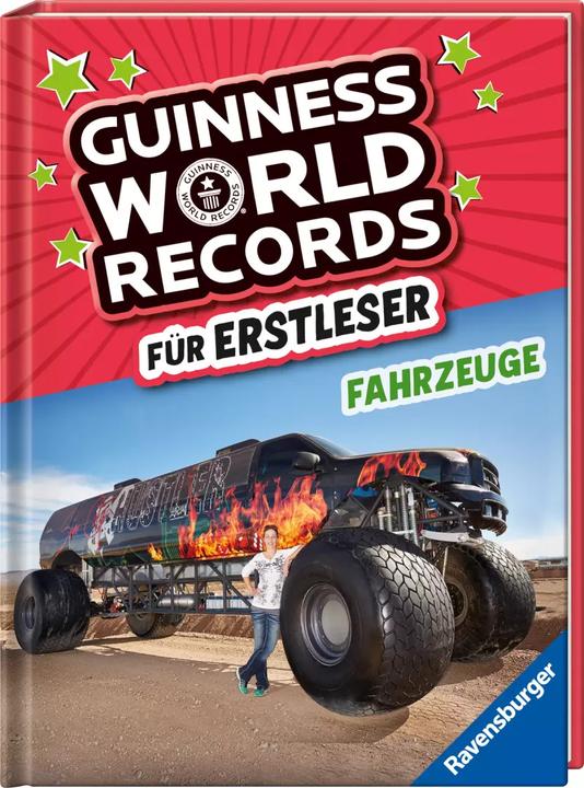 Image du produit Ravensburger Guinness World Records für Erstleser - Fahrzeuge (Allemand, 2023)