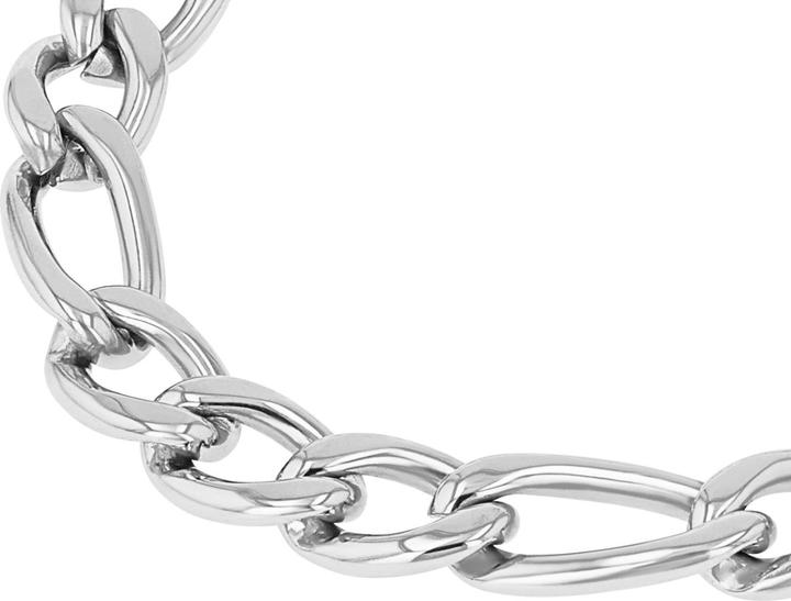 Immagine prodotto S.Oliver Gioielli da braccio per uomo, acciaio inossidabile (22 cm, Acciaio inossidabile)