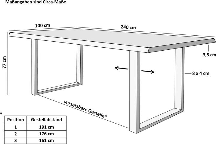 Image du produit SAM Milo (240 x 100 x 77 cm)