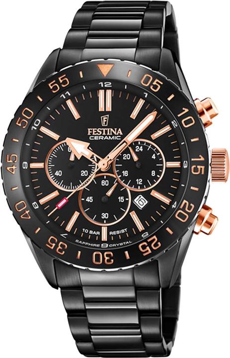 Festina Ceramic (Chronograph, 44 mm)