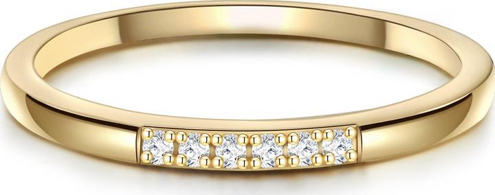 Produktbild Glanzstücke München Damen Sterling Silber Zirkonia gelbgold - 26585 (60, 925 Silber)