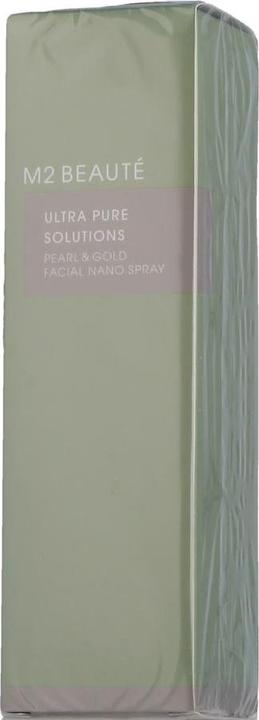 Actual product image M2 Beauté Ultra Pure Solutions Pearl & Gold Facial Nano Spray (75 ml, Face mist)